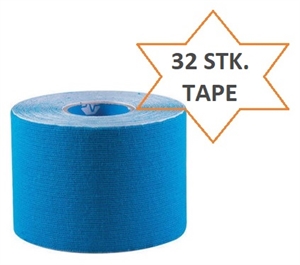 32 stk. Kinesio tape - SportDoc Kinesiology tape - Kinesiotape i blå